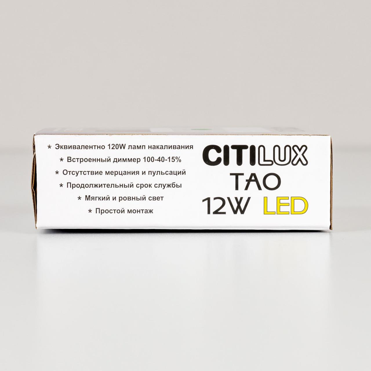 Накладной светильник Citilux Тао CL712X122N в Москве