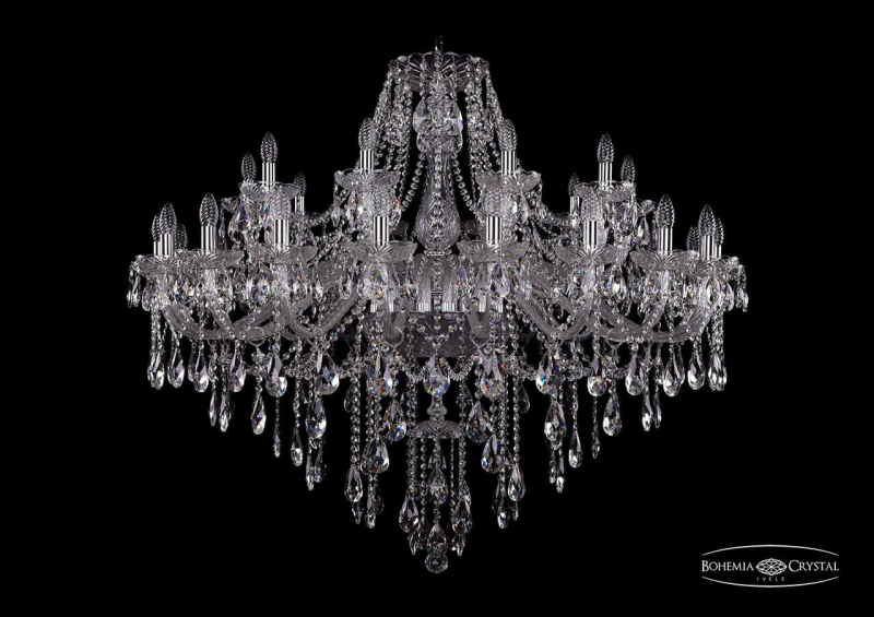 Подвесная люстра Bohemia Ivele 1415/20+10/460/Ni