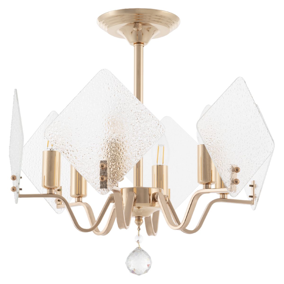 Люстра на штанге Arte Milano Sorrento 376309/6/400 GD