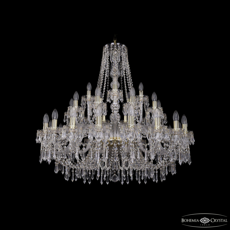 Подвесная люстра Bohemia Ivele Crystal 1403/20+10+5/360 G