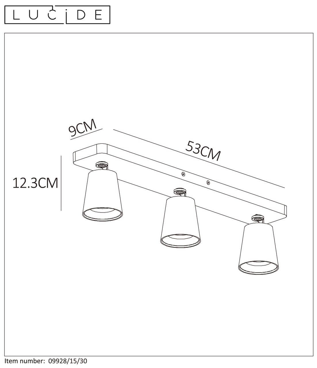Спот Lucide TURNON 09928/15/30
