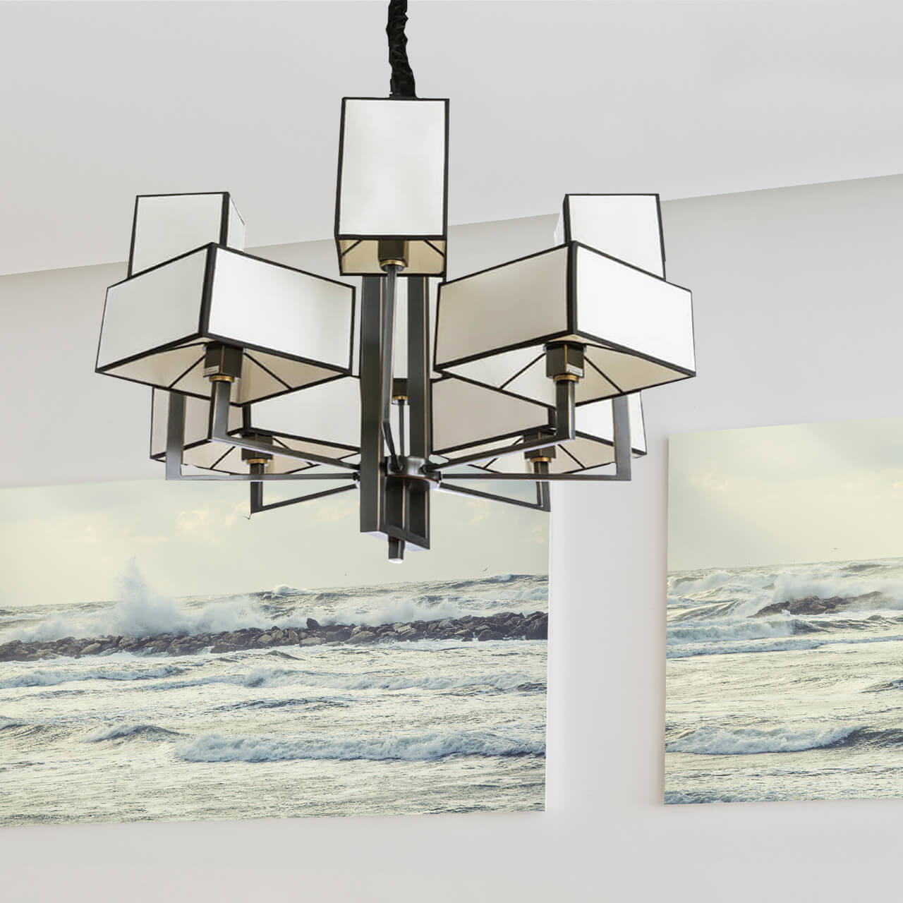 Подвесная люстра Divinare Porta 5933/01 LM-8 в Москве