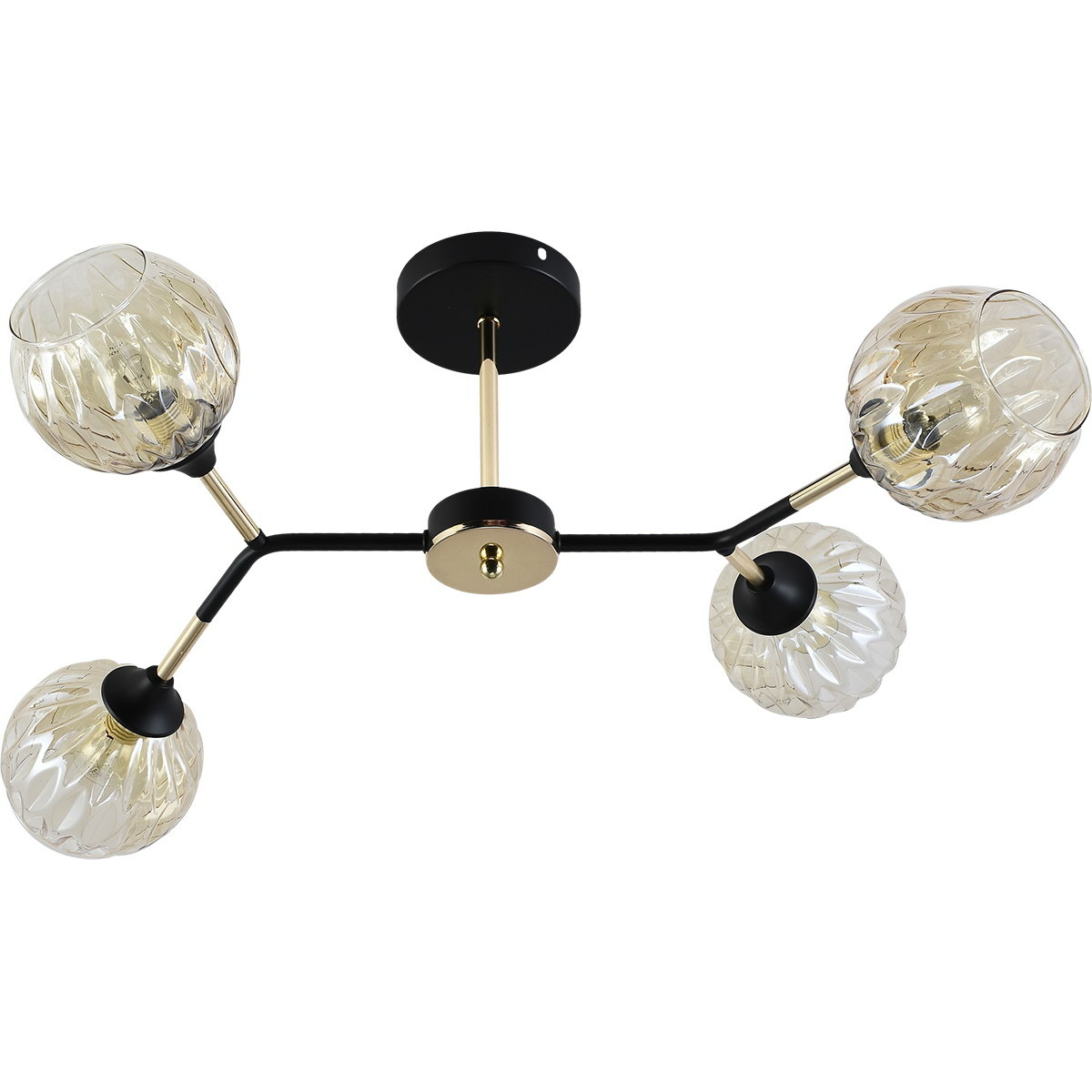 Люстра на штанге Reluce 01358-0.3-04 BK+FGD