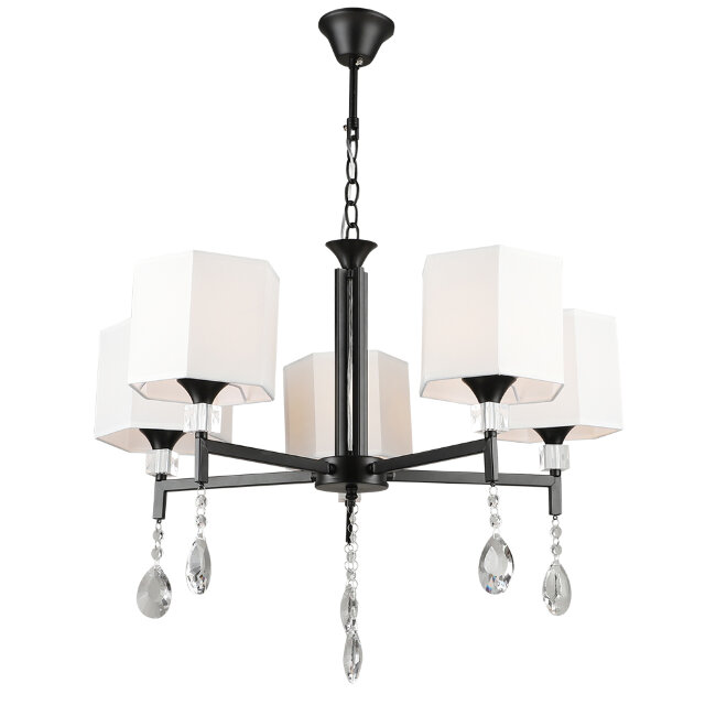 Подвесная люстра Wedo Light Mildret WD3611/5H-BK-WT