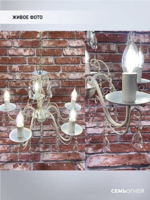 Подвесная люстра Wedo Light Umut WD3535/5H-WG-CL