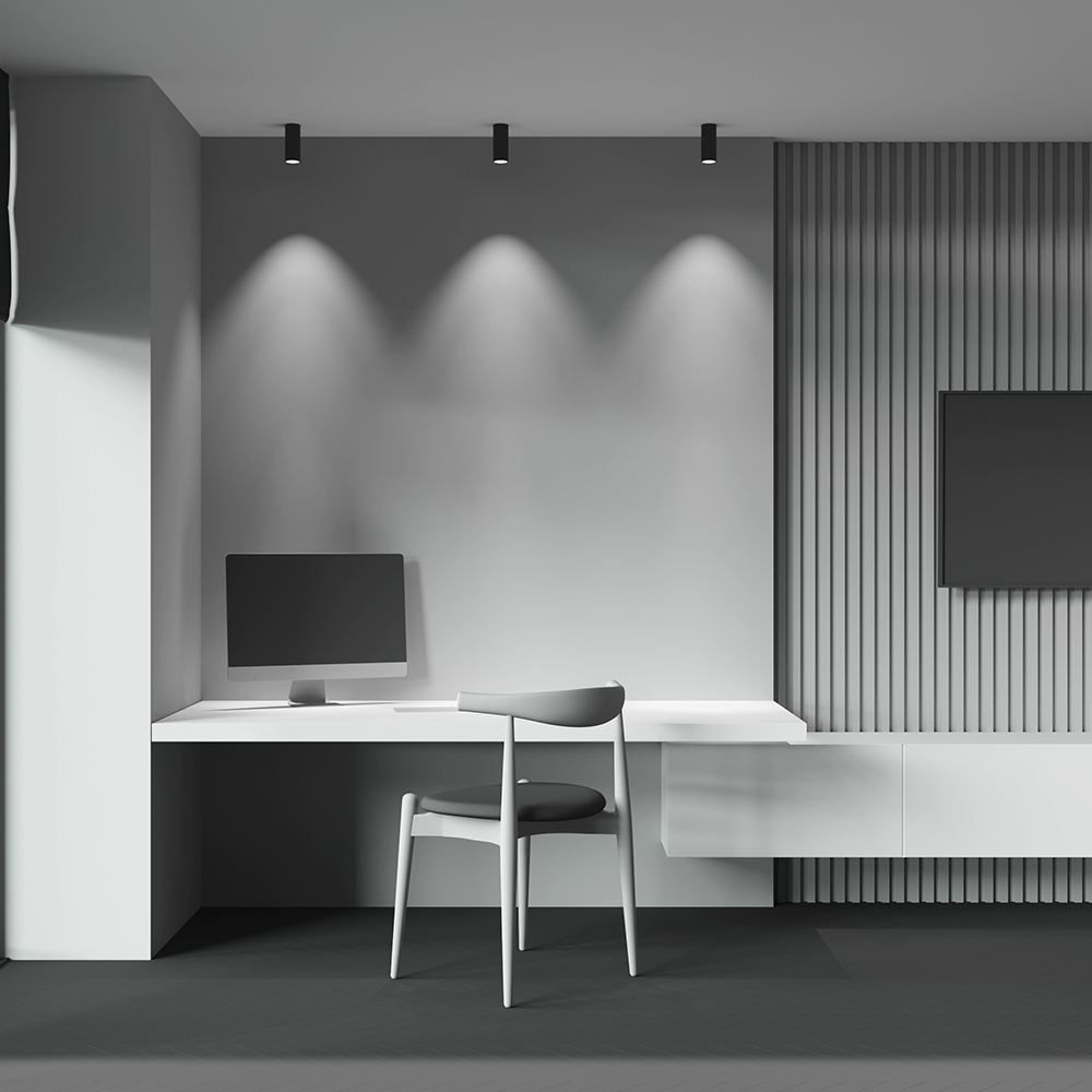 Накладной светильник Maytoni Focus LED C056CL-L12B4K-W-B