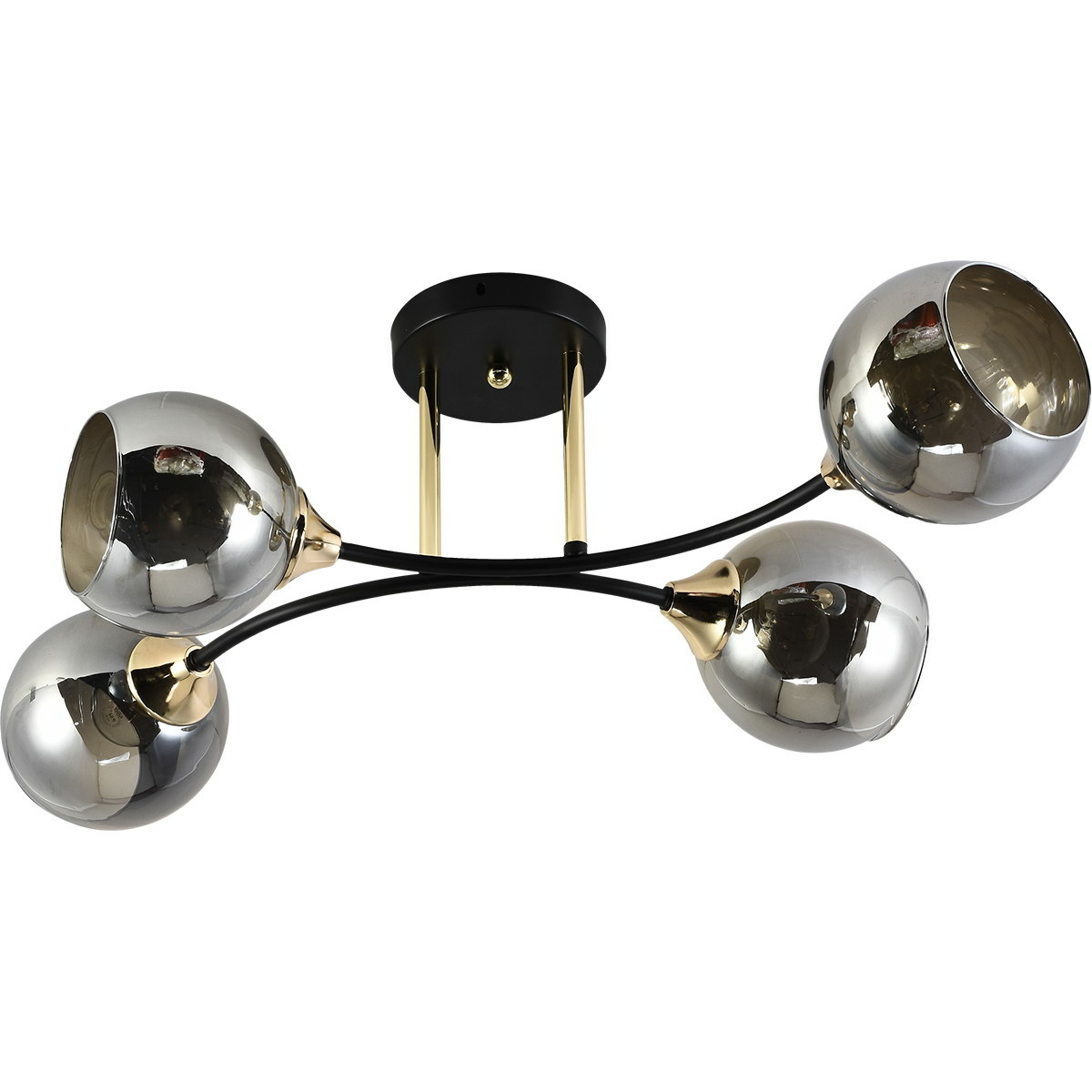 Люстра на штанге Reluce 11353-0.3-04A BK+FGD