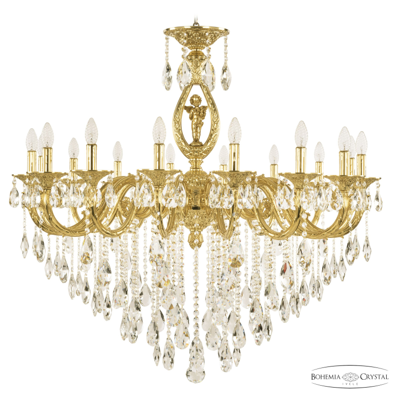 Подвесная люстра Bohemia Ivele Crystal Florence 71401/16/360 B G FA10B
