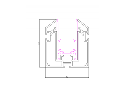 Встраиваемый алюминиевый профиль Donolux DONEL СВЕТ DN18525