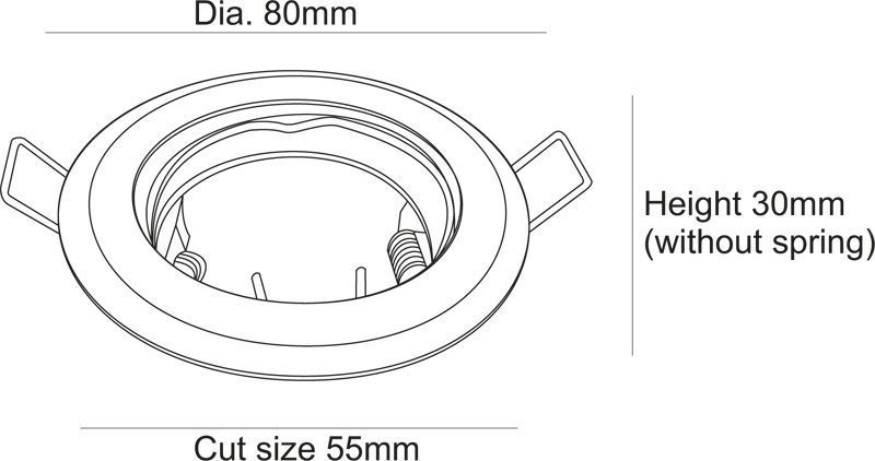 Встраиваемый светильник Deko-Light Built-in 442058