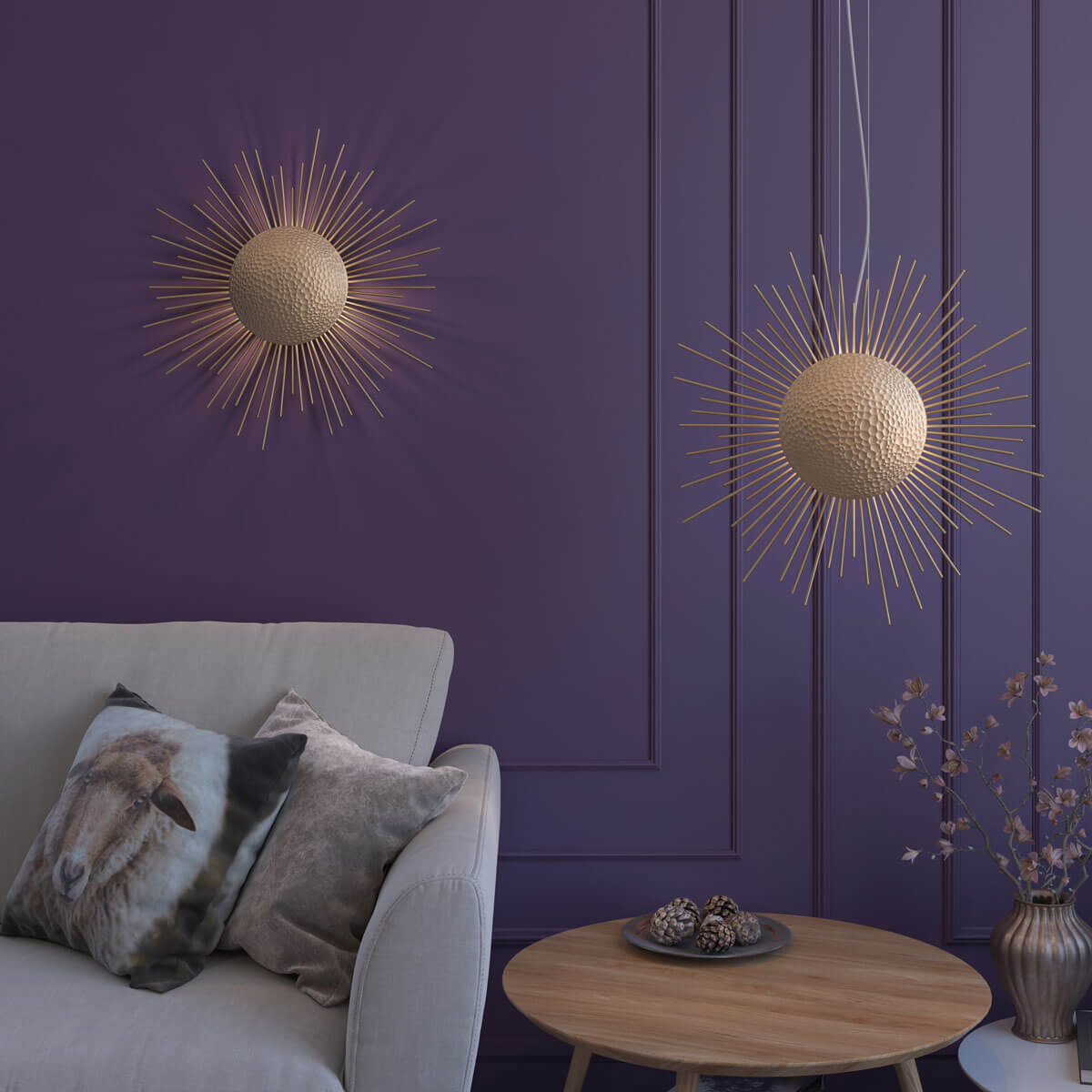 Настенный светильник Odeon Light Sole 4139/3W