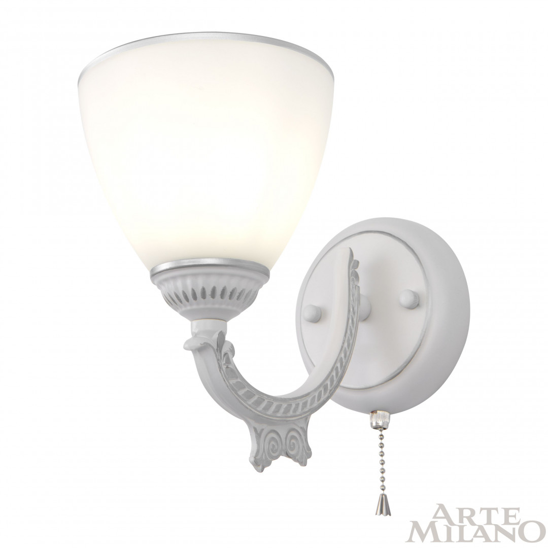 Бра Arte Milano 342837/1W WT+SL