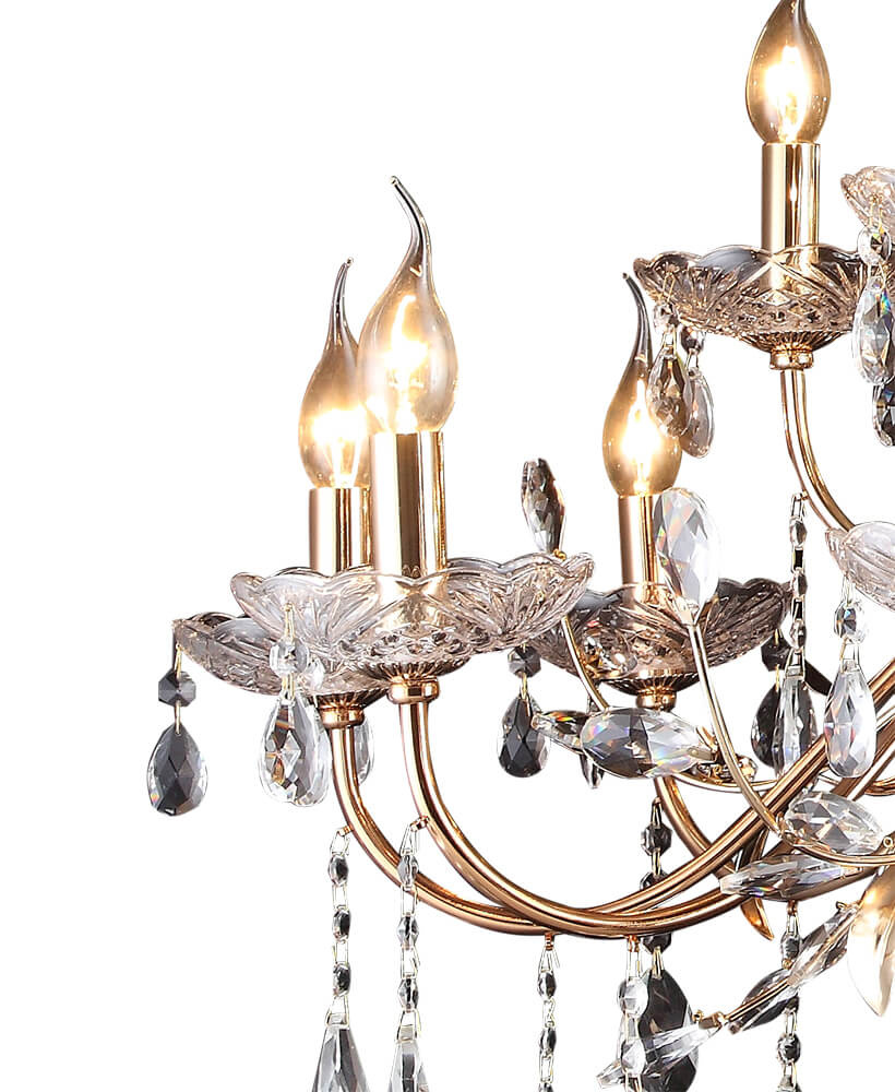 Подвесная люстра Lumien Hall Флоренс 0017/15P-FGD