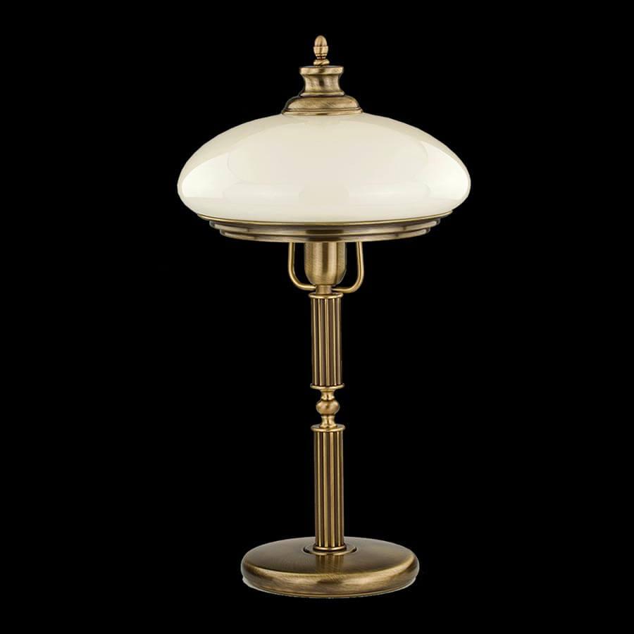 Настольная лампа Kutek San Marino Swarovski Abazur SAN-LG-1(P/A)SW