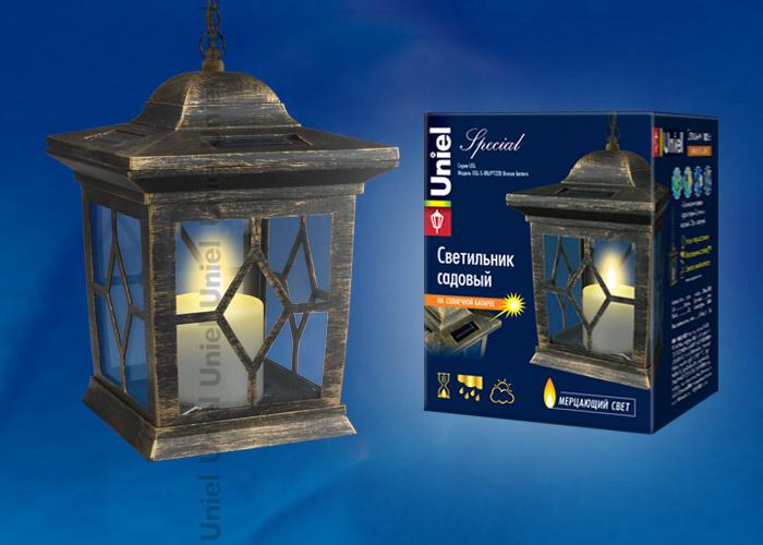 Подвесной светильник на солнечных батареях (07286) Uniel USL-S-141/PT280 Garden Star