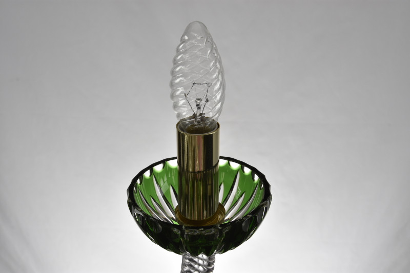 Подвесная люстра Bohemia Ivele Crystal 1309/8/240 G Cl/Clear-Green/H-1J