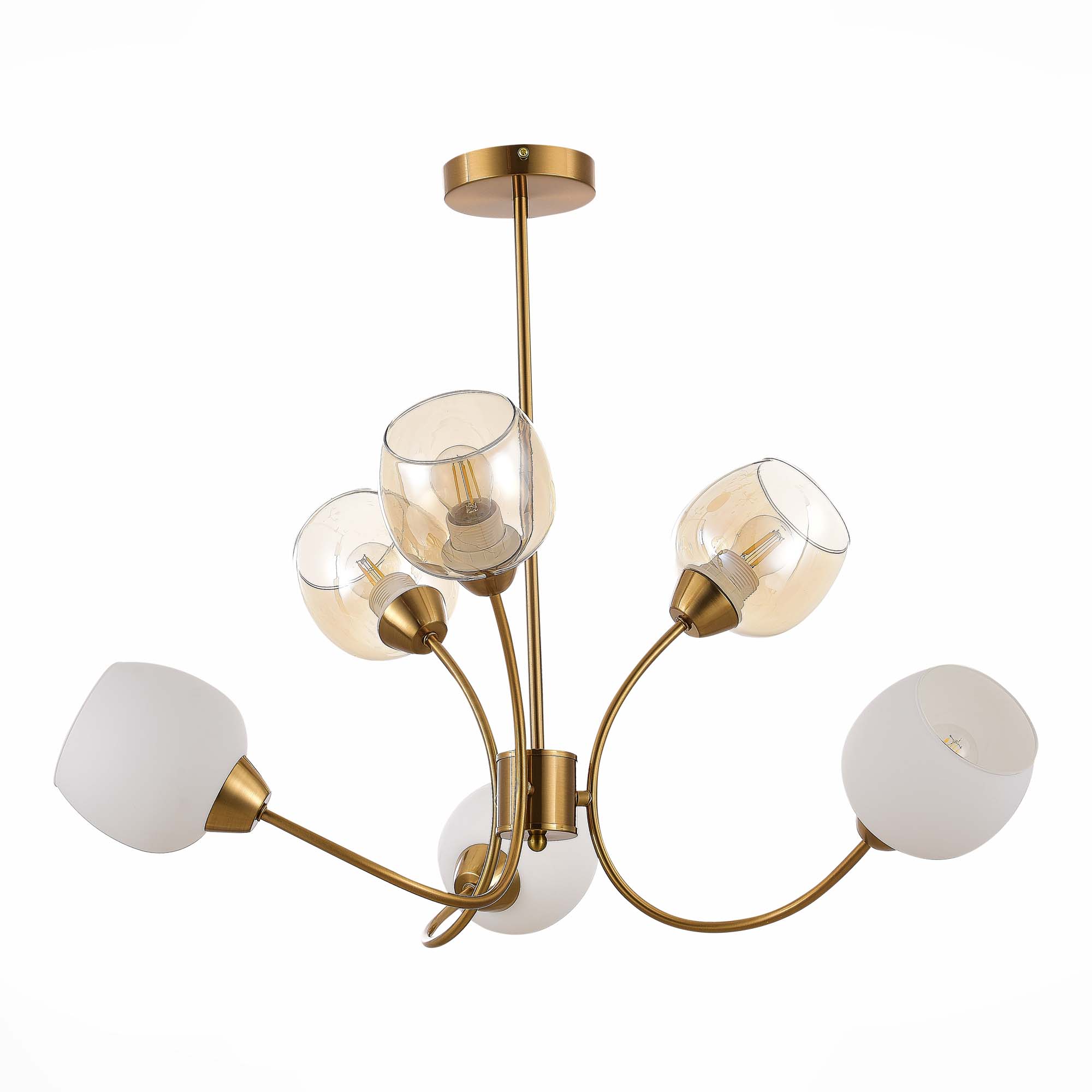 Люстра на штанге Evoluce Tratti SLE1136-302-06