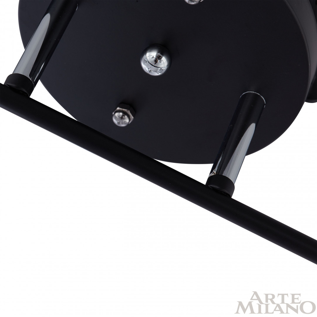Потолочная люстра Arte Milano Amalfi 322403/3 BK+CR