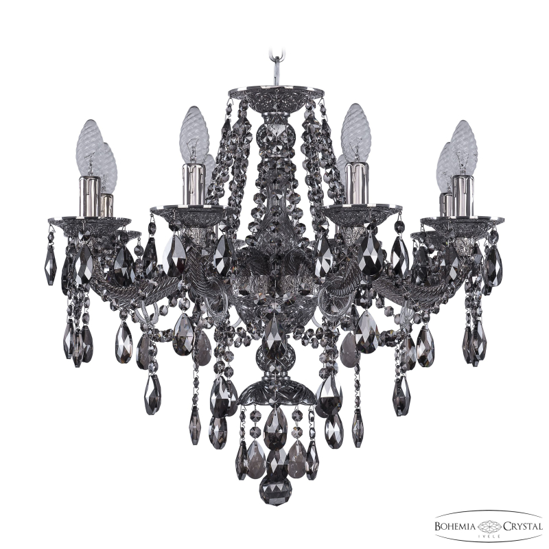Подвесная люстра Bohemia Ivele Crystal 16115/8/200 Ni M731