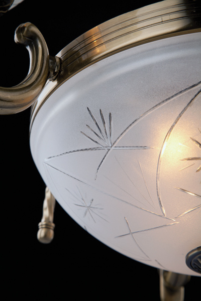 Подвесная люстра Eurosvet 60006/6 античная бронза