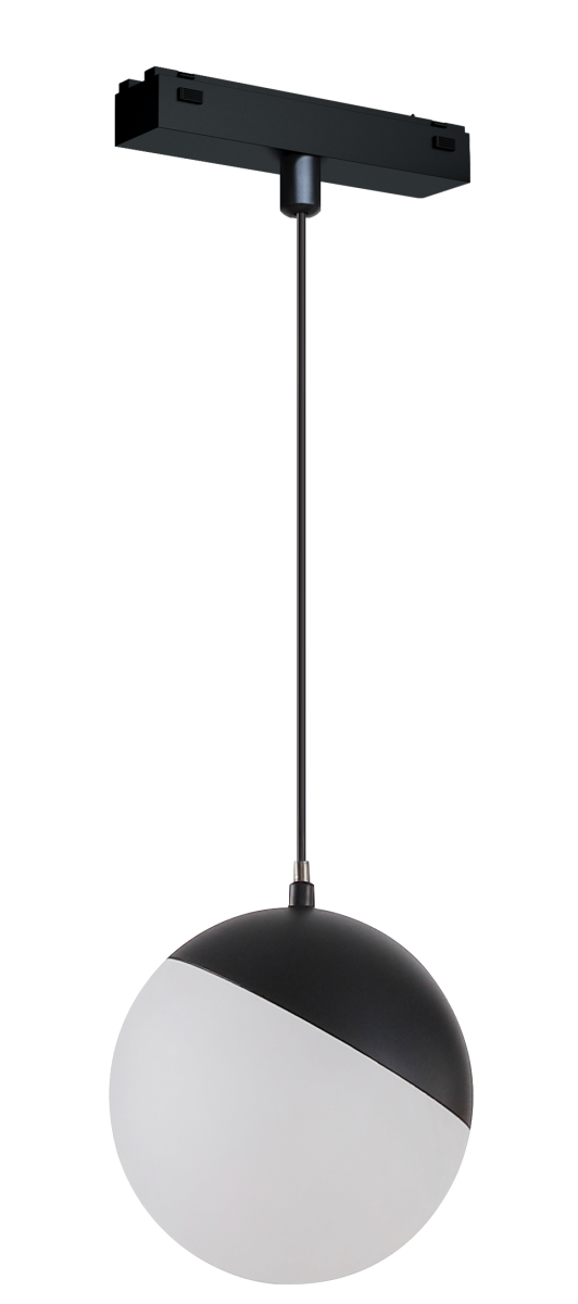 Трековый светильник Luminotti Easyslim Flip Slim L.406.6.4K.BK