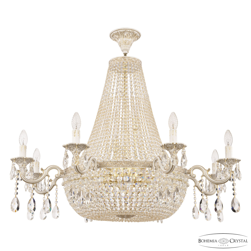 Подвесная люстра Bohemia Ivele Crystal AL2211H201/8/100OL WMG