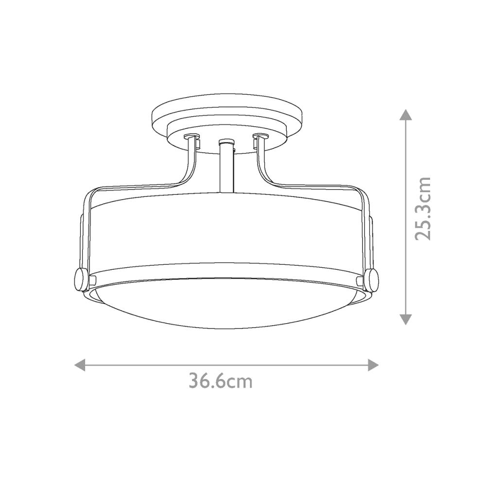 Потолочный светильник Hinkley Harper (hk) HK-HARPER-SFS-CM