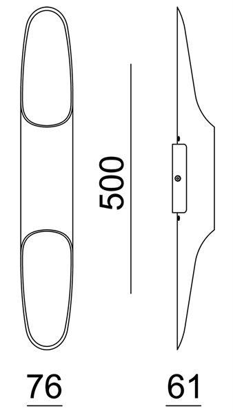 Настенный светильник Deko-Light Apodis 341201