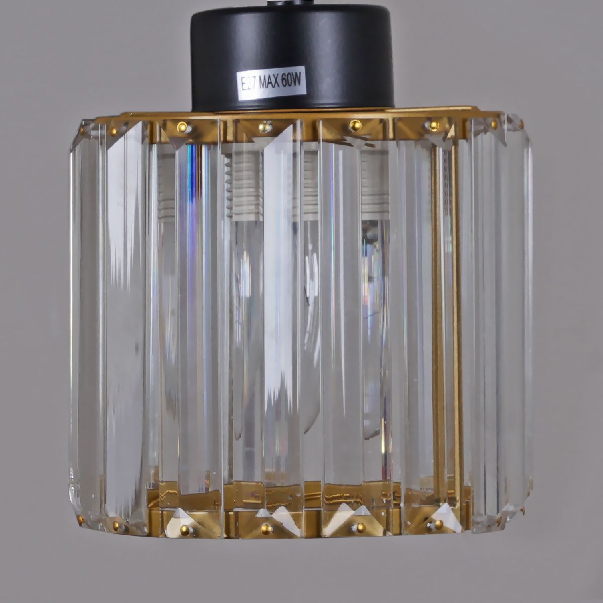 Люстра на штанге Illumico IL1305-8CPA-29 BK GD