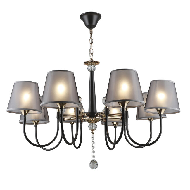 Подвесная люстра Wedo Light Gilliana WD3585/8H-CF-FGD-BK