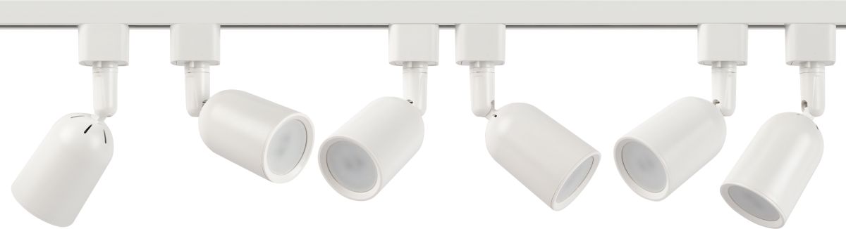 Трековый однофазный светильник (6 шт.) Эра TR41-SET-6-1 WH Б0070008