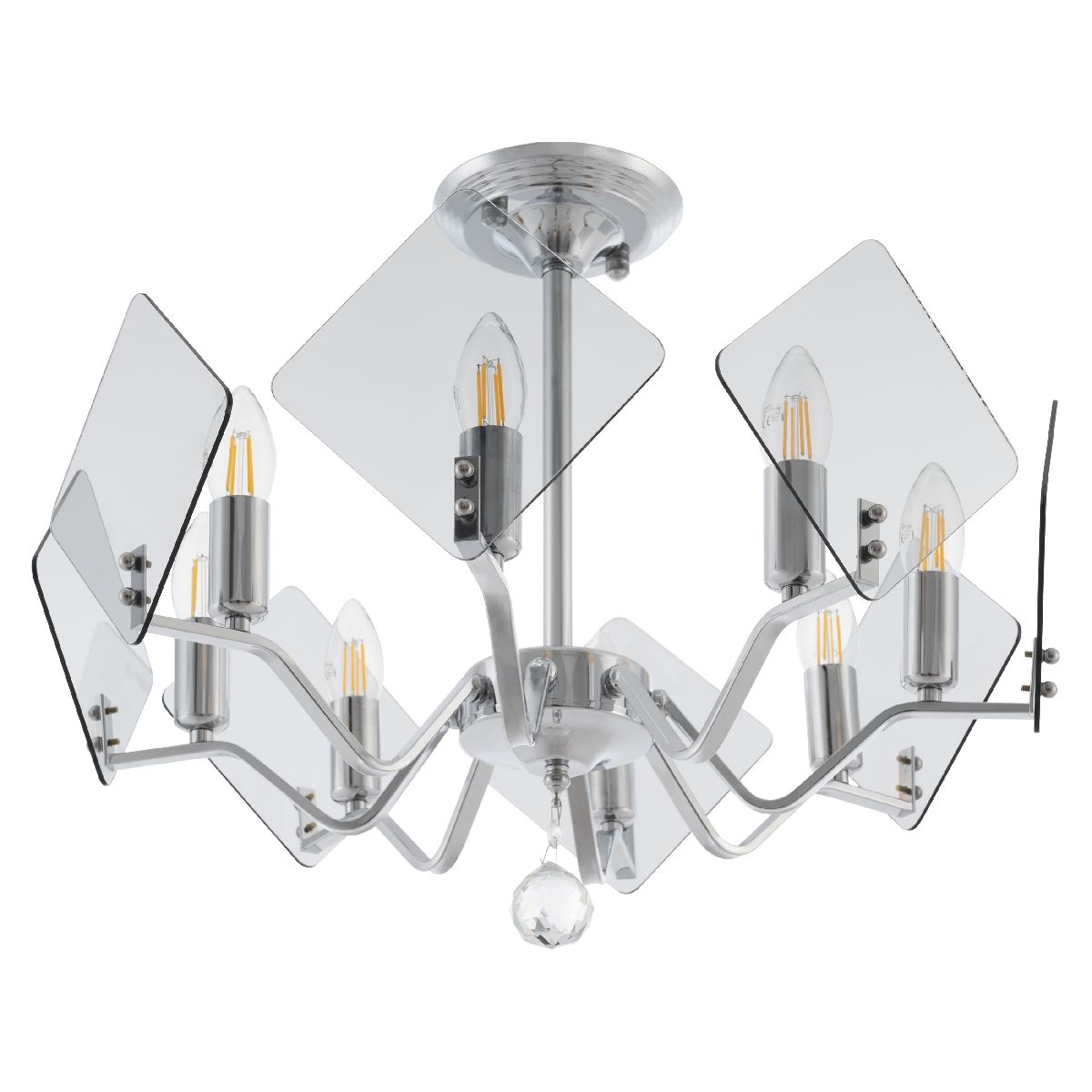 Люстра на штанге Arte Milano Sorrento 375309/8/500 CR