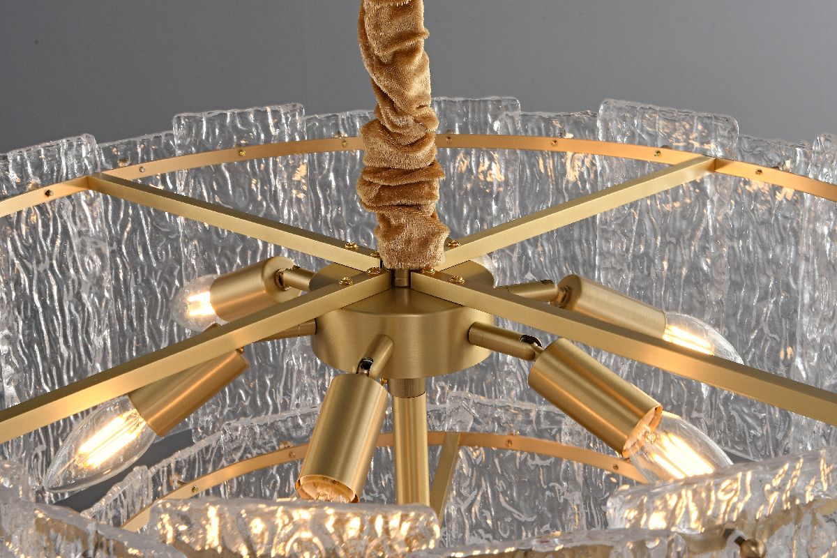 Подвесная люстра iLamp Manhattan P6315-D800 BR