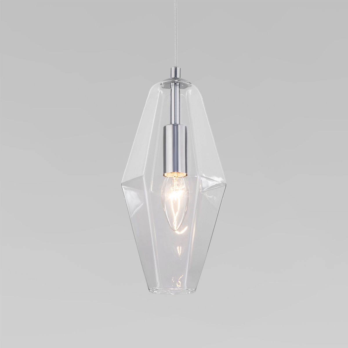 Подвесной светильник Eurosvet Prism 50236/1 прозрачный a058956