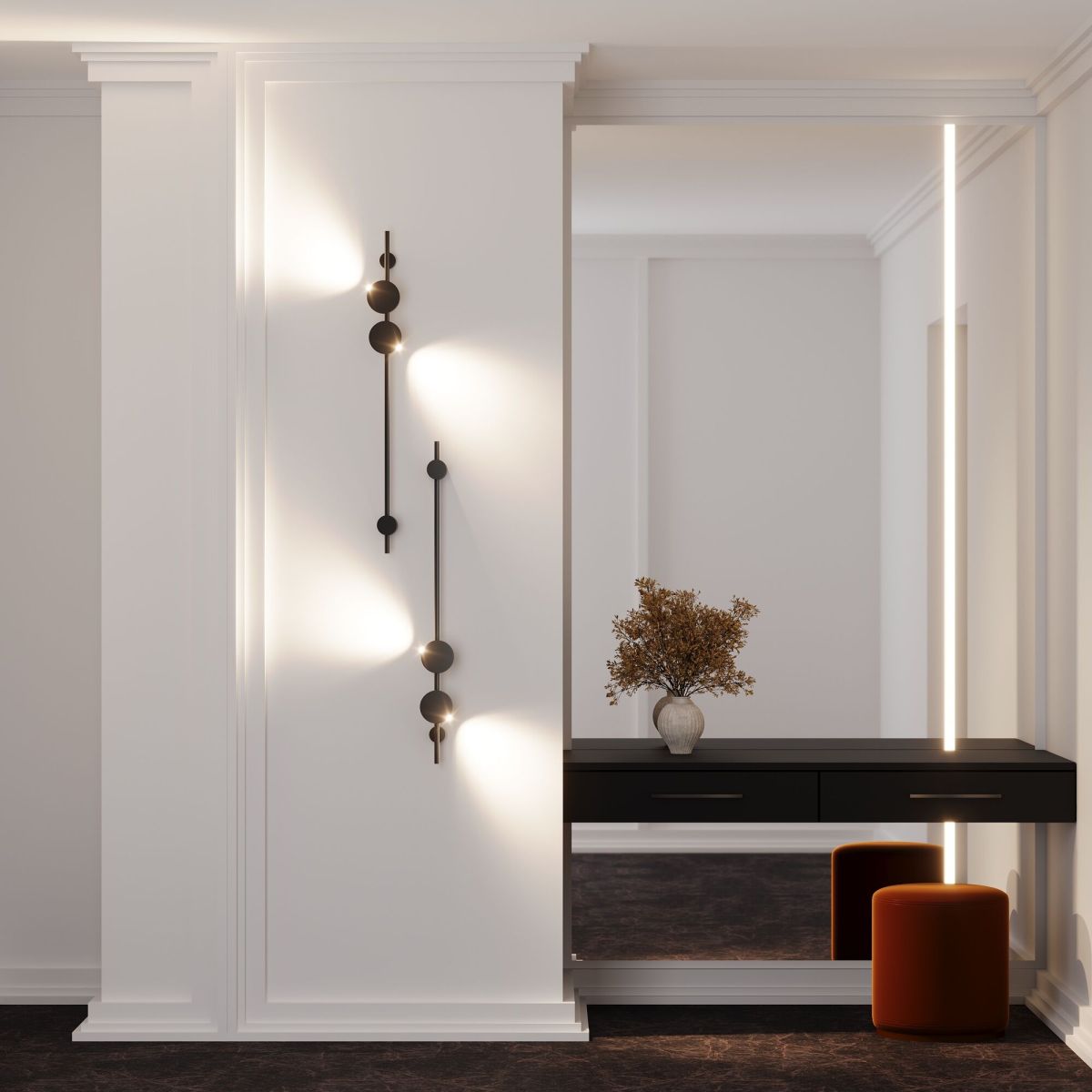 Настенный светильник Elektrostandard Illume черный (40154/LED) 4000K 4690389217043 a070995