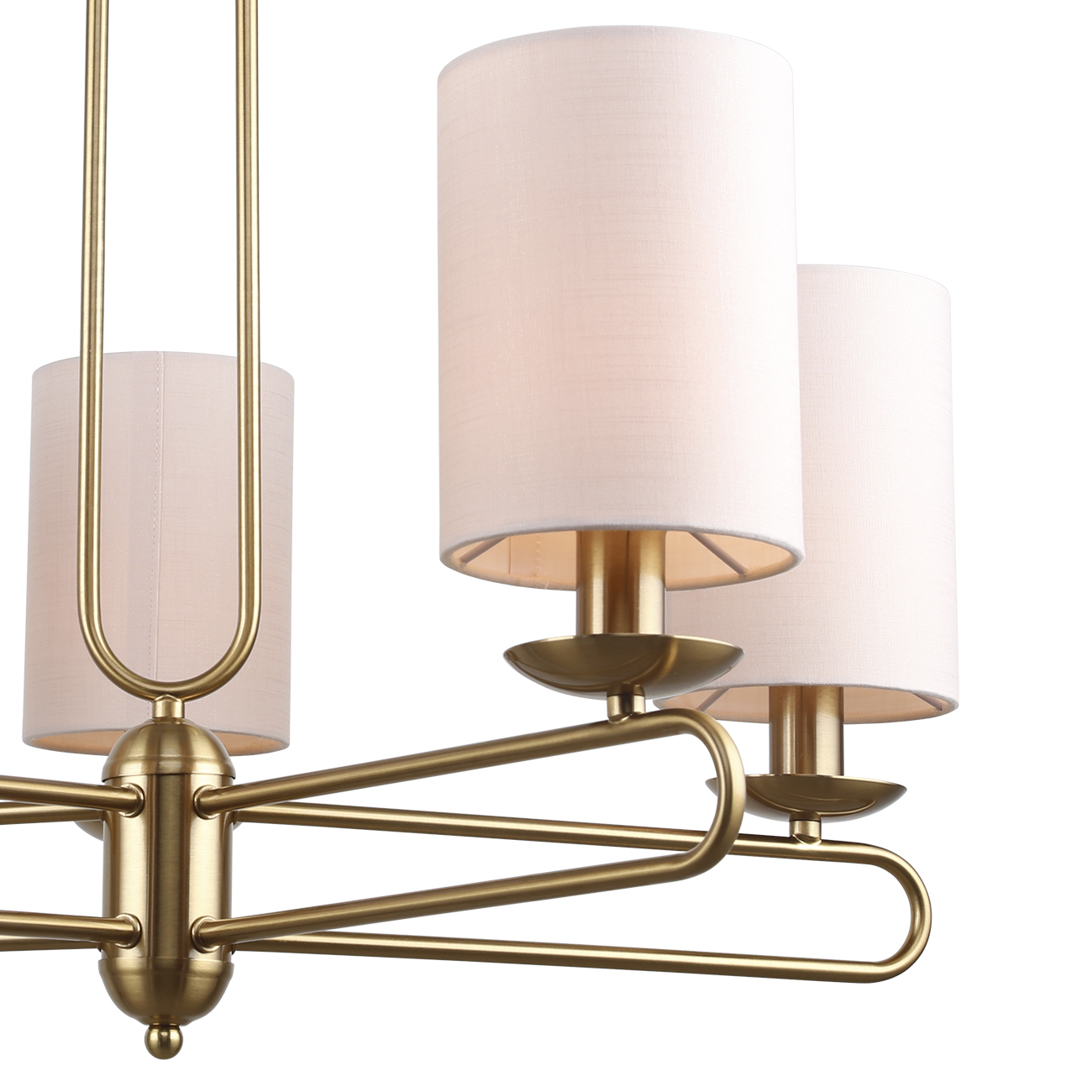 Люстра на штанге Escada Eclipse 10166/5PL Brass в Москве