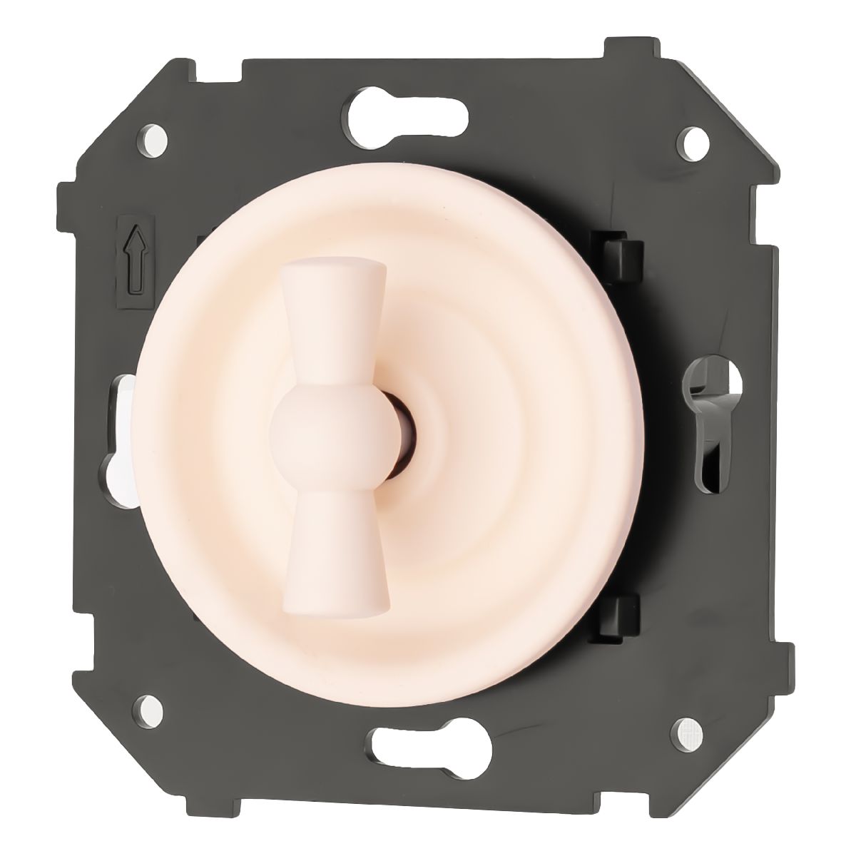 Выключатель одноклавишный Bironi Шедель Бриз B3-200-24M