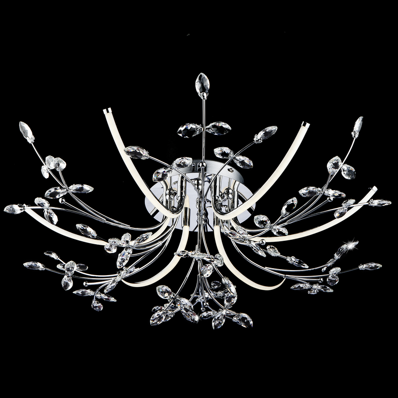 Потолочная люстра Eurosvet Bianka 90037/6 хром