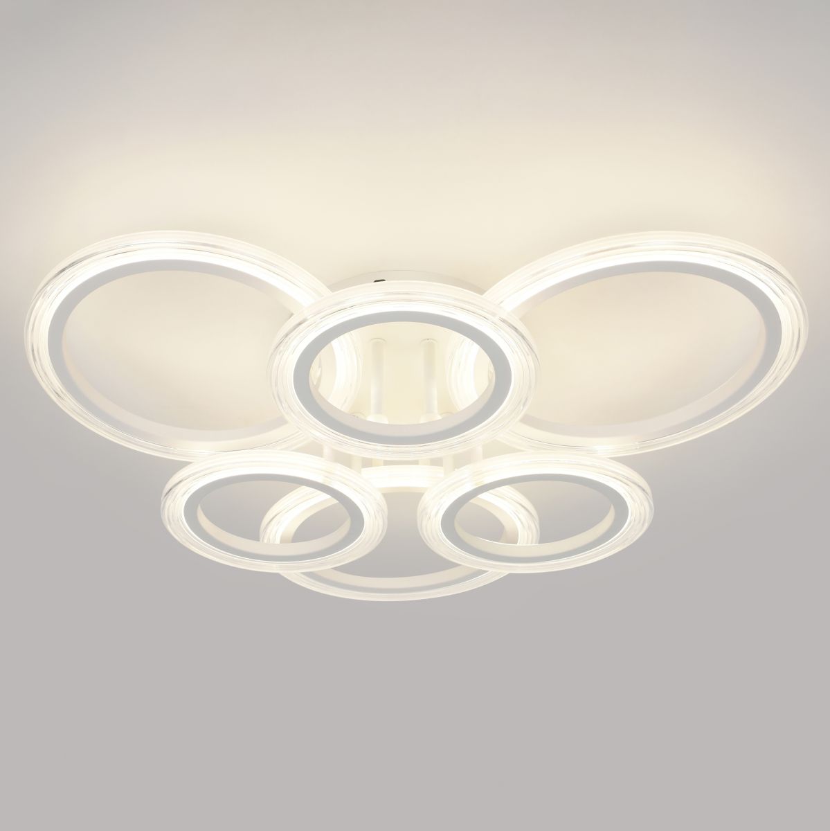 Потолочный светильник Эра Модерн Ring CLL-1-90W 3K-6,5K RC WH