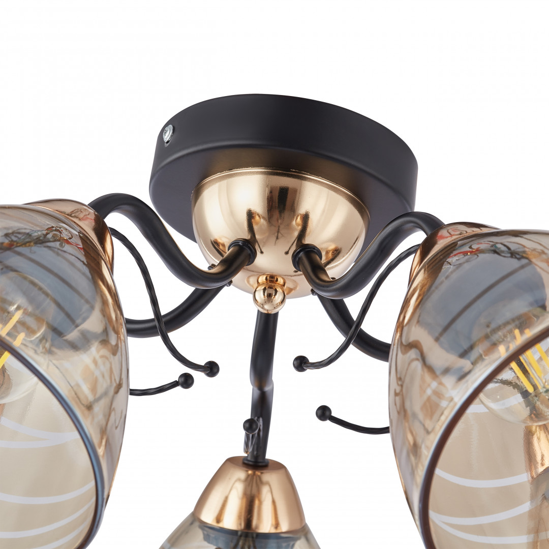 Потолочная люстра Arte Milano Napoli 331234/5 BK+FGD