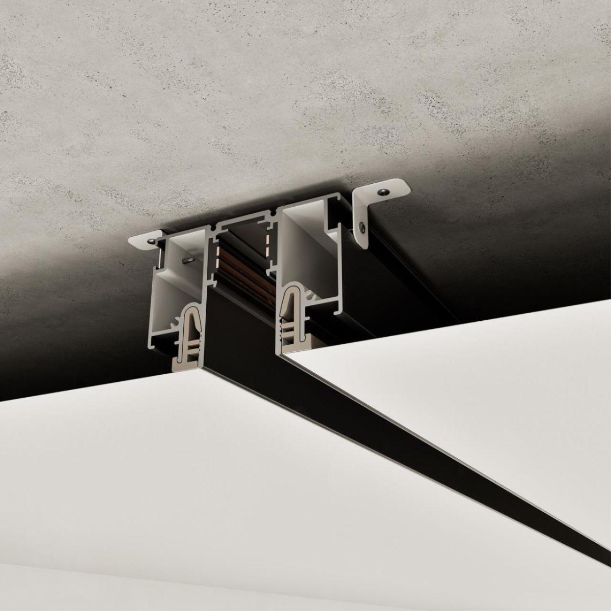 Шинопровод для монтажа в натяжной потолок LumFer For Novotech Flum 135326