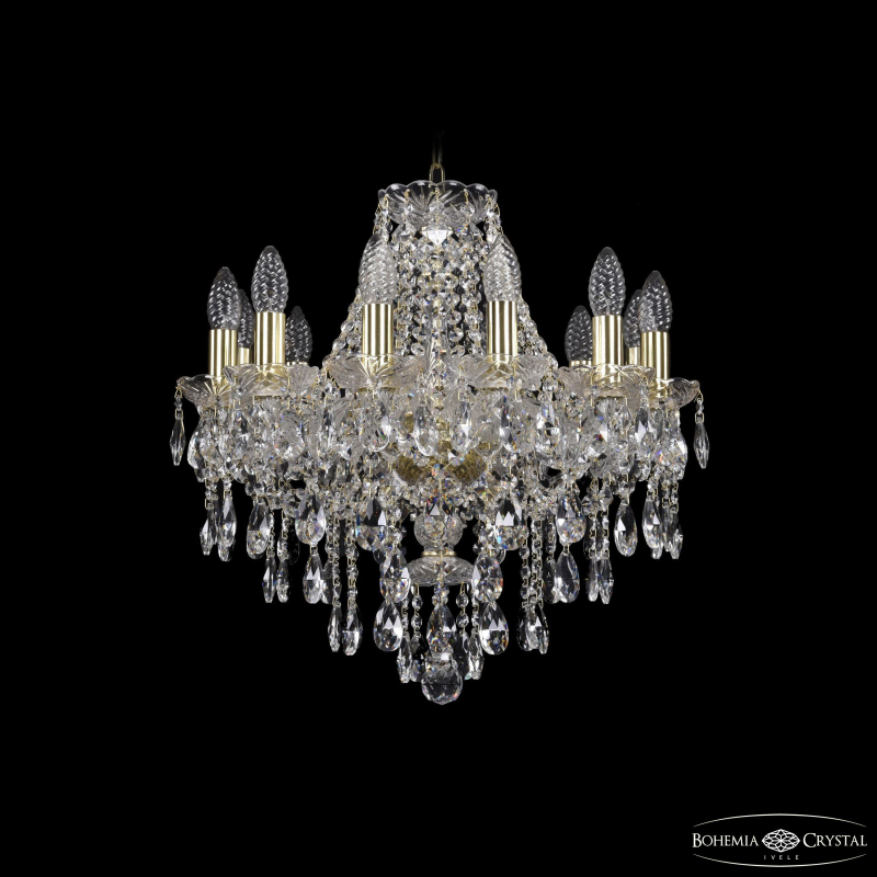 Подвесная люстра Bohemia Ivele Crystal 1415/12/165 G