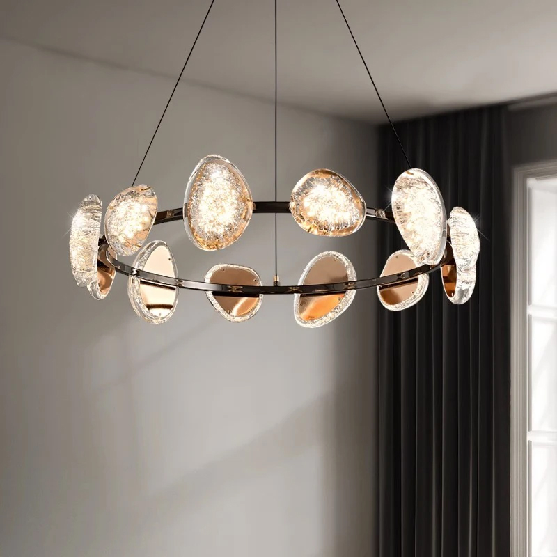 Подвесная люстра DeLight Collection MT9125-12H french gold