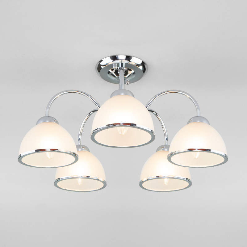 Люстра на штанге Eurosvet 30174/5 хром