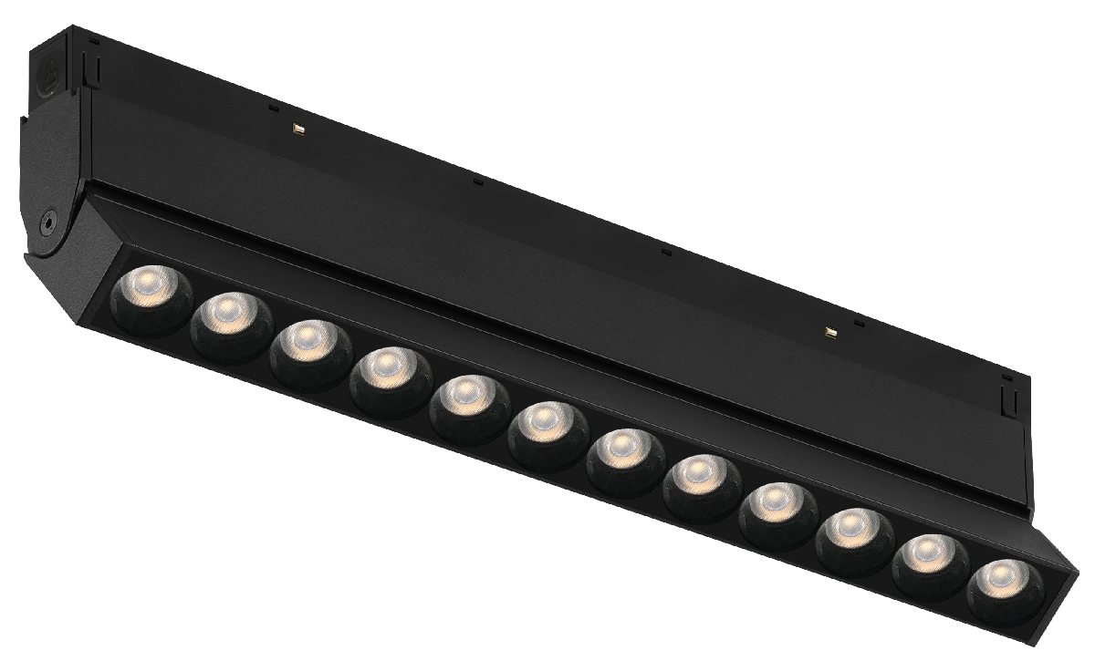 Трековый магнитный светильник iLedex Vision SMART 4822-003-L236-12W-38DG-BK