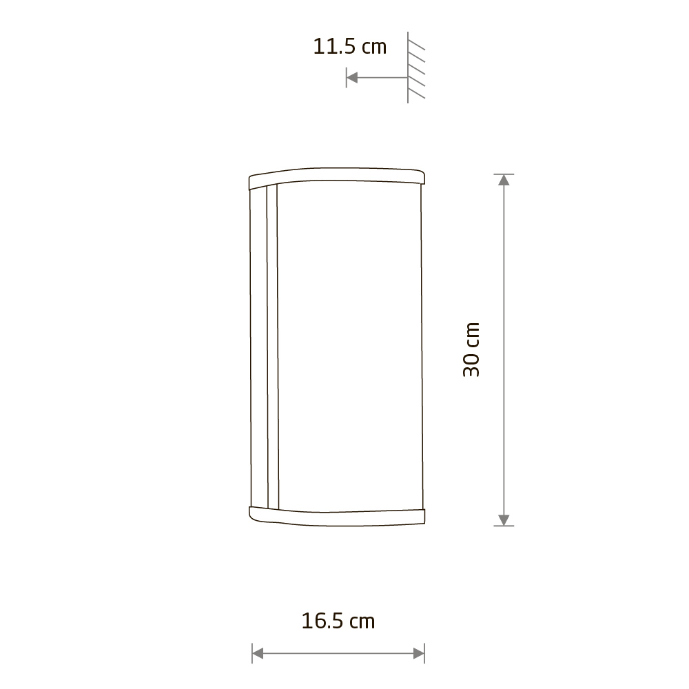 Настенный светильник Nowodvorski Palmas Led Chrome 10729