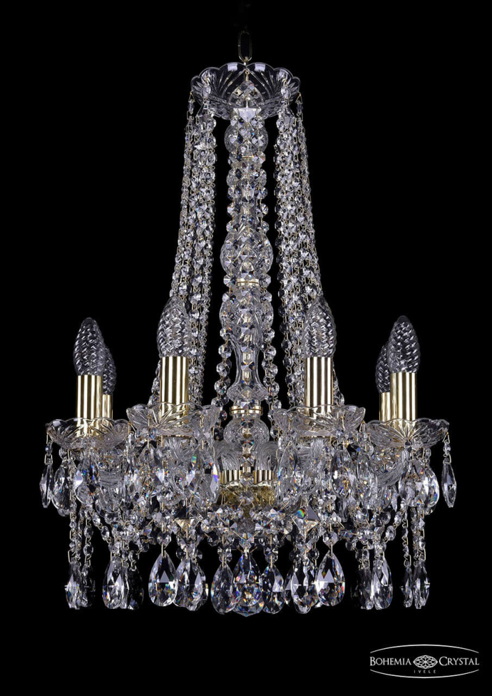 Подвесная люстра Bohemia Ivele 1413/8/141/h-59/G