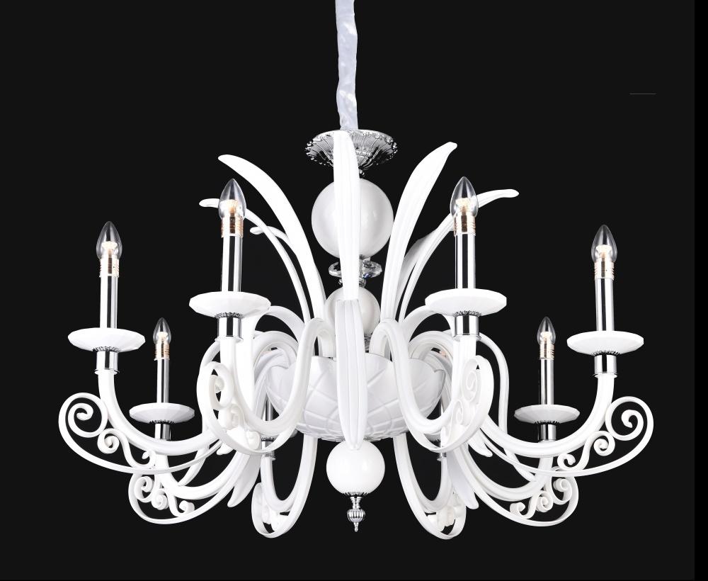 Подвесная люстра Crystal Lux Letisia SP8 White
