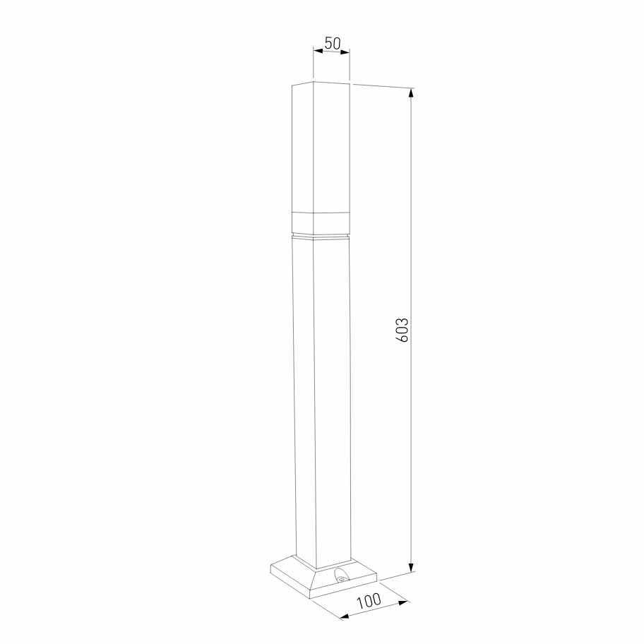 Ландшафтный светильник Elektrostandard 1537 TECHNO LED 4690389168772
