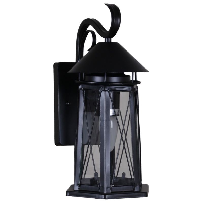 Уличный настенный светильник Reluce 08286-9.2-001U BK